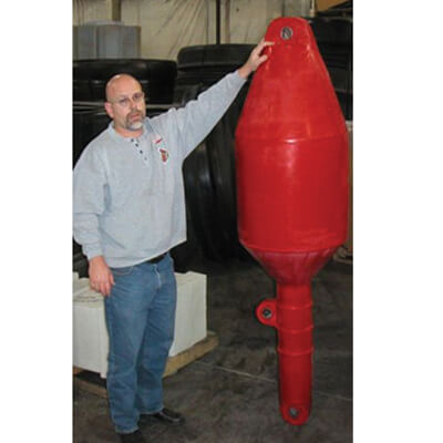 Rotomolded Buoys, Plastic Buoys, Ocean Buoys, Rotomolded Plastic Buoys, Dept of Defense Rotomolded Products, DoD Buoys, Rotationally Molded Defense Buoys