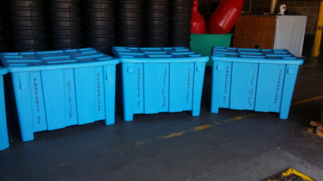 Bulk Storage Containers, Rotational Molding Bulk Storage Containers