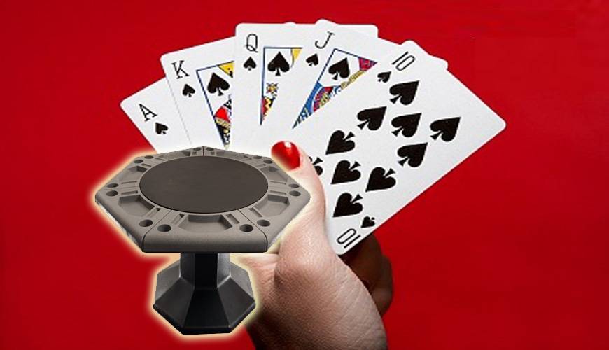 Poker Table, 7 Sided Poker Table, Lucky 7 Poker Table, Rotomolded Poker Table