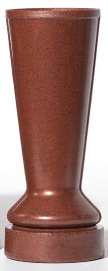 ForeverSafe™ Terra Cotta Granite Cemetery Vase