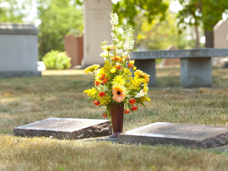 Cemetery Flower Vases