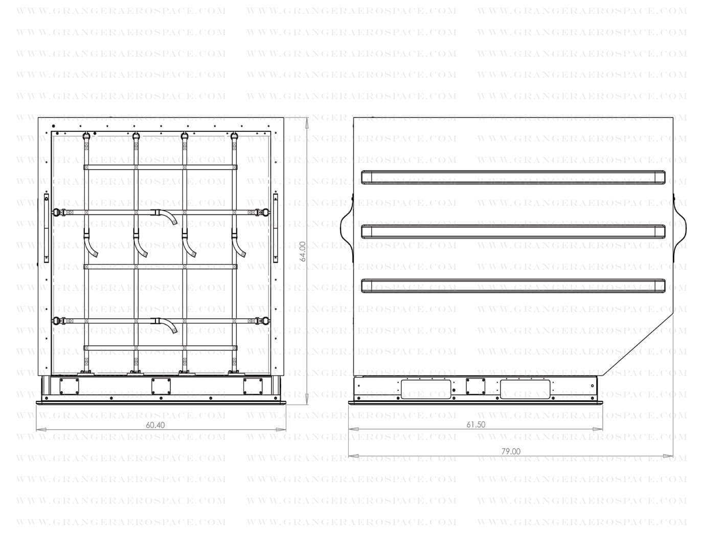 LD 3 Dimensions, LD 3 Air Cargo Container Dimensions, AKN dimensions