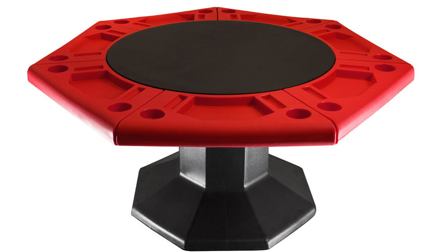 Poker Table, Lucky 7 Poker Table, 7 Sided Poker Table, Seven Sided Poker Table, Plastic Poker Table, Rotationally Molded Poker Table, Plastic Poker Table, Outdoor Poker Table, Weatherproof Poker Table