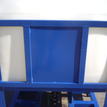 Powder Coated Steel Frame on Intermediate Bulk Container