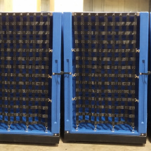 Rotomolded Plastic Truck Shipping Containers 4 Wide