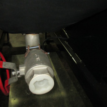 Side Discharge Valve on Conductive IBC