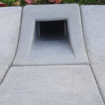 Rotomolded Plastic Curb Drain