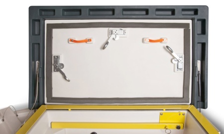 Rotomolded Tornado Shelter Door