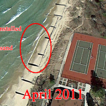 During the Sandsaver installation