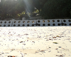 Sandsaver Beach Erosion Solution