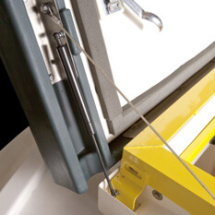 Tornado Shelter Gas Assisted Shock