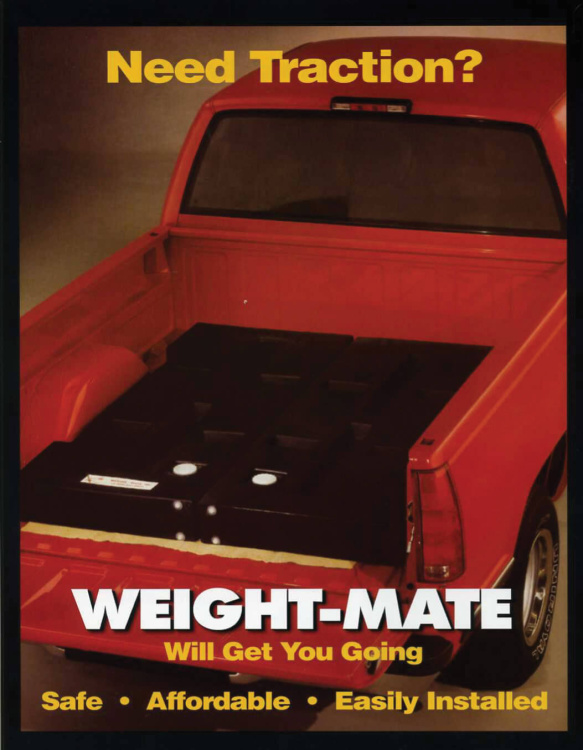 Rotomolded All Weather Traction Device Sales Literature